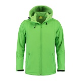 Heren Softshell Jas Lemon & Soda Hooded LEM3629